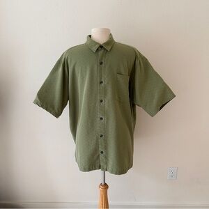 REI Olive Green Men's Hiking Shirt